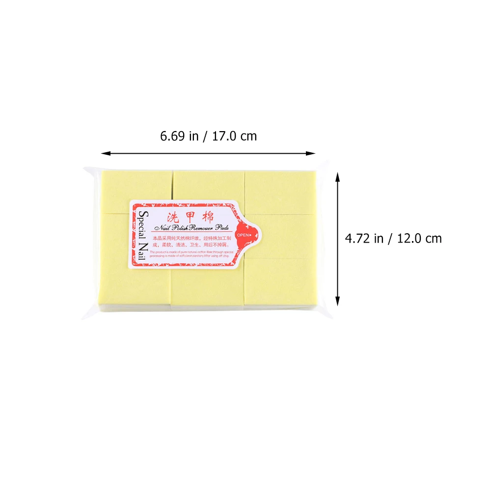 일회용 네일 클리닝 패드 부드럽고 강력한 흡수력 위생적인 매니큐어 페디큐어 젤 폴리쉬 리무버 가정용 살롱용