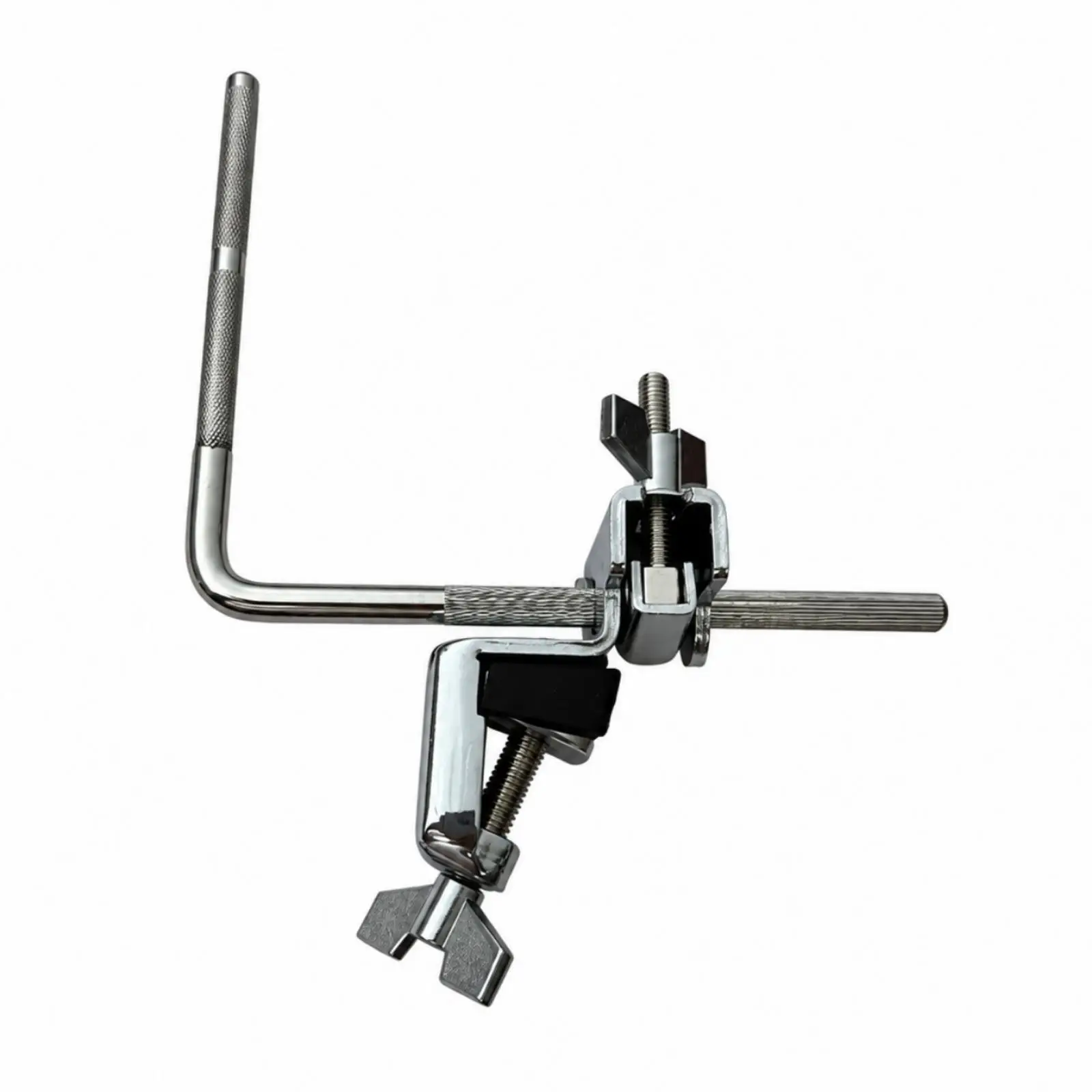 Adjustable Drum Clamp Mount Zinc Alloy Hardware with Padded Touch for Snare Cowbell Rig