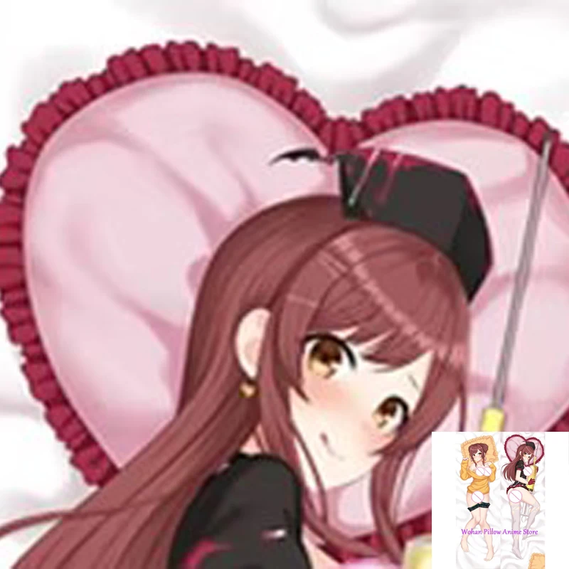 

Dakimakura Anime Pillow Cover Amana Osaki Double Sided Print Life-size Halloween Christmas Decoration
