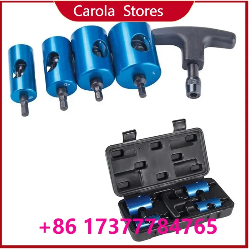 PS-1632B Manual Pipe Deburring Reamer Tool, 16/20/26/32mm Internal External Chamfering for PEX & Multilayer Aluminum Composite