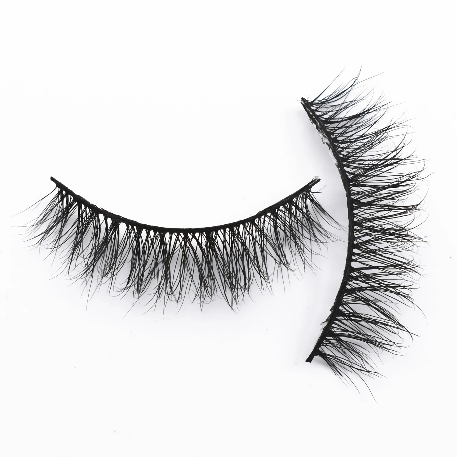 G08 Mink Lashes Fluffy Round Lashes Luxe Lash Lightweight Lashes Natural Wispy Lashes 3D Mink Eyelashes Makeup Lashes Extension