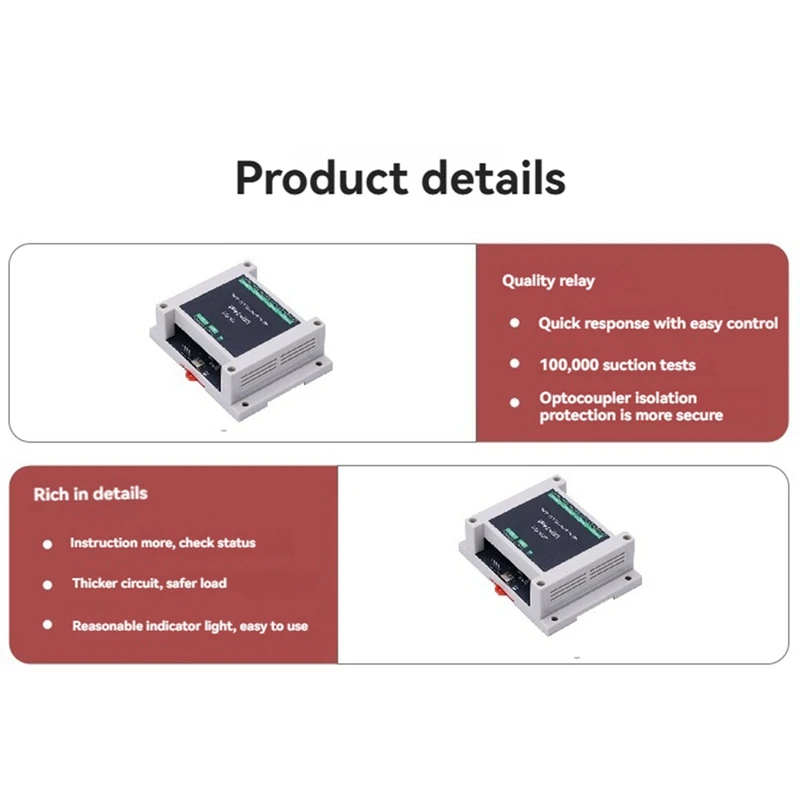 FFYY-산업용 제어 보드 USB 릴레이 PRO 4방향 릴레이 절연 레일 자동화 애플리케이션용 USB/TTL 제어 릴레이