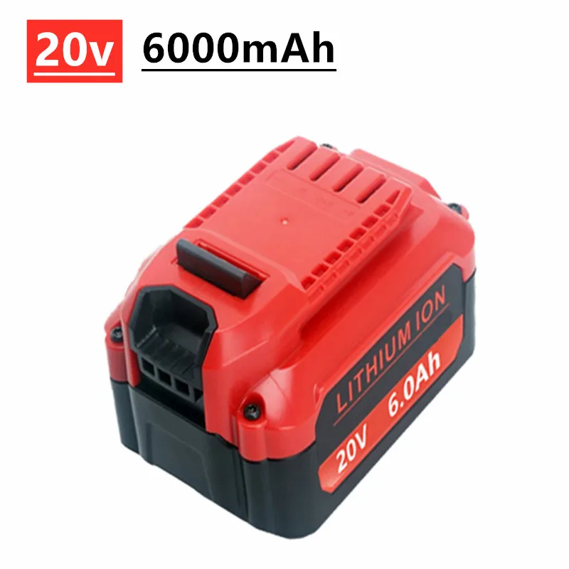 

20V 6000mAh Elektrische Bohrer Li-lon Batterie Für Handwerker CMCB206 CMCB202 CMCB204 V20 Serie Werkzeug Zubehör