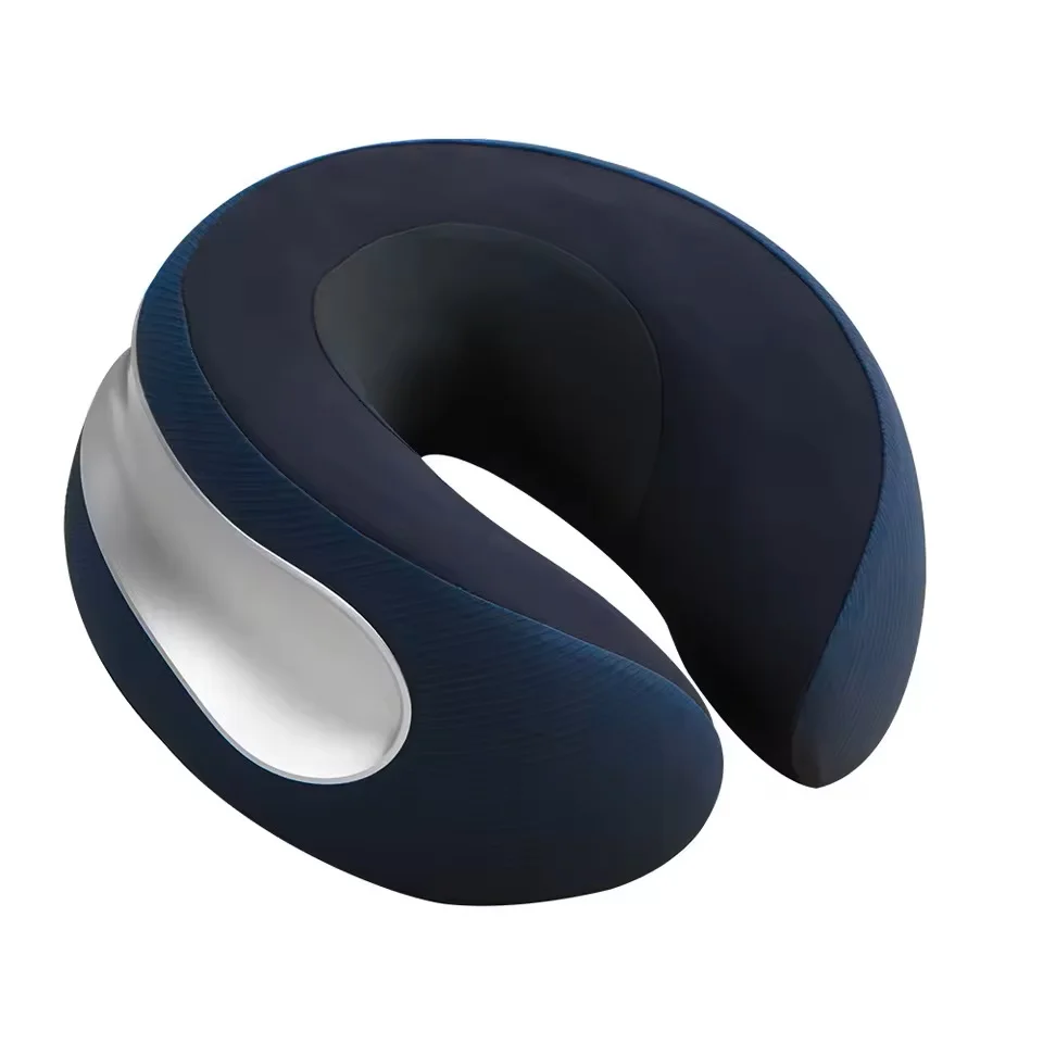 

Horn Shaped Type C Rechargeable Neck Massager Dual Heating Settings Strong Force Massagers for Neck Relaxing