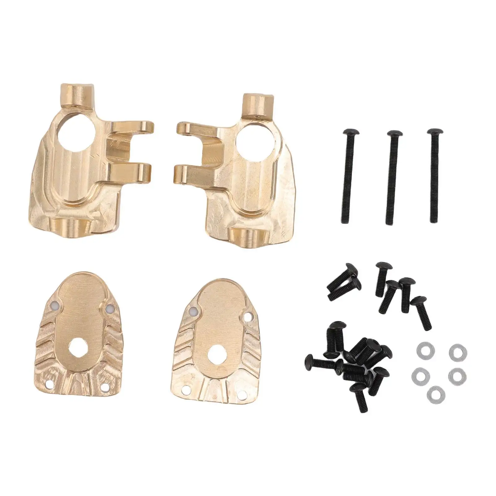 

1 Pair Steering Cups Replacement for Axial Gilamon 1/8 Scale RC Car Brass Steering Cup Components RC Steering Cup Components