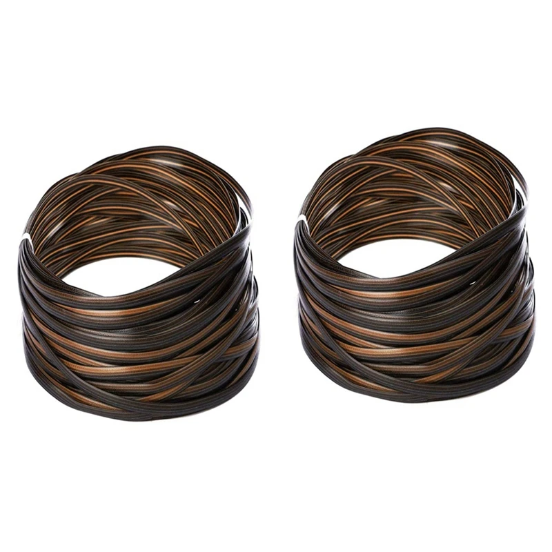

A26I-Coffee Gradient Flat Synthetic Rattan Repair Material Rattan Wicker Repair Kit For Knit And Chair Table Furniture Repair