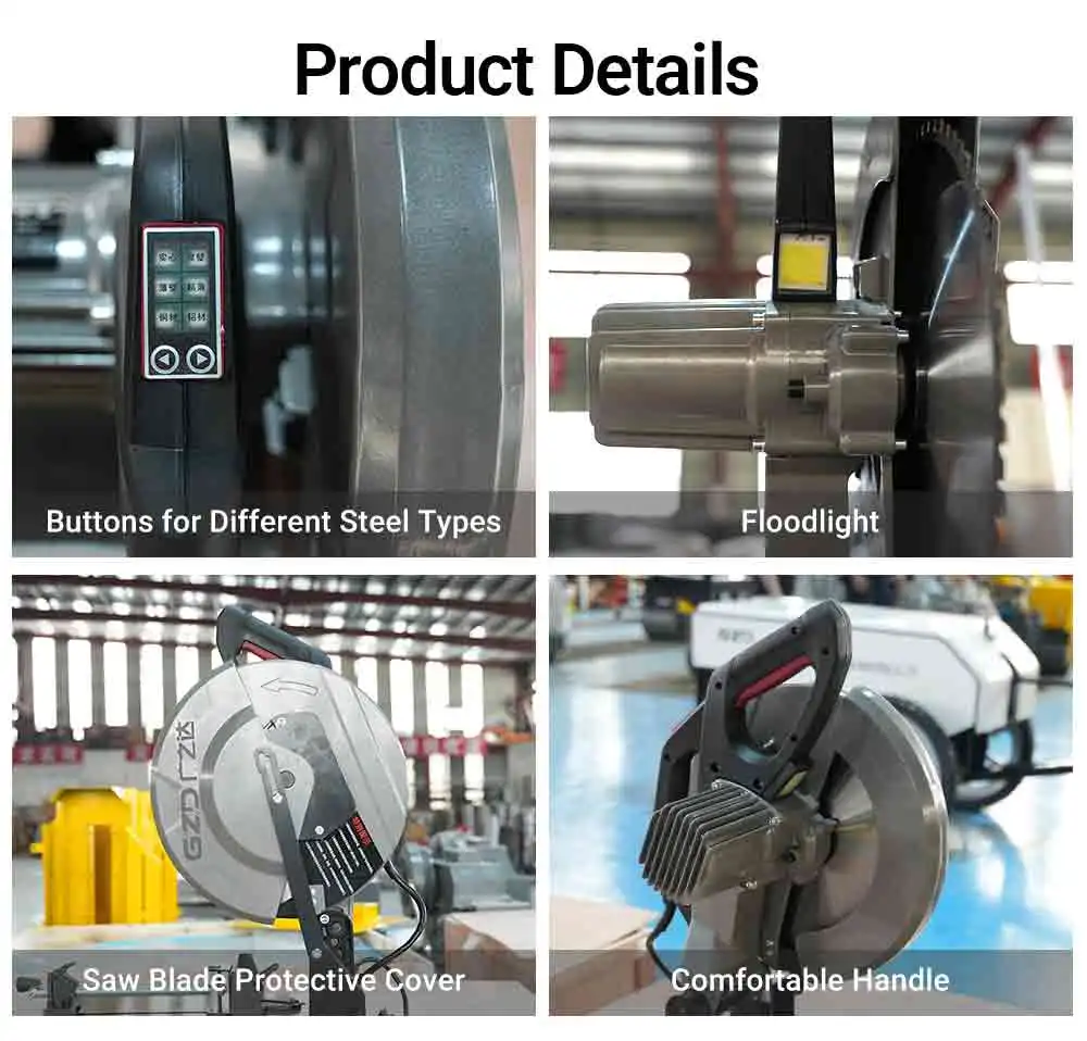 Máquina de corte a frio de máquinas TLF Guangzhida Máquina de corte de metal de alumínio