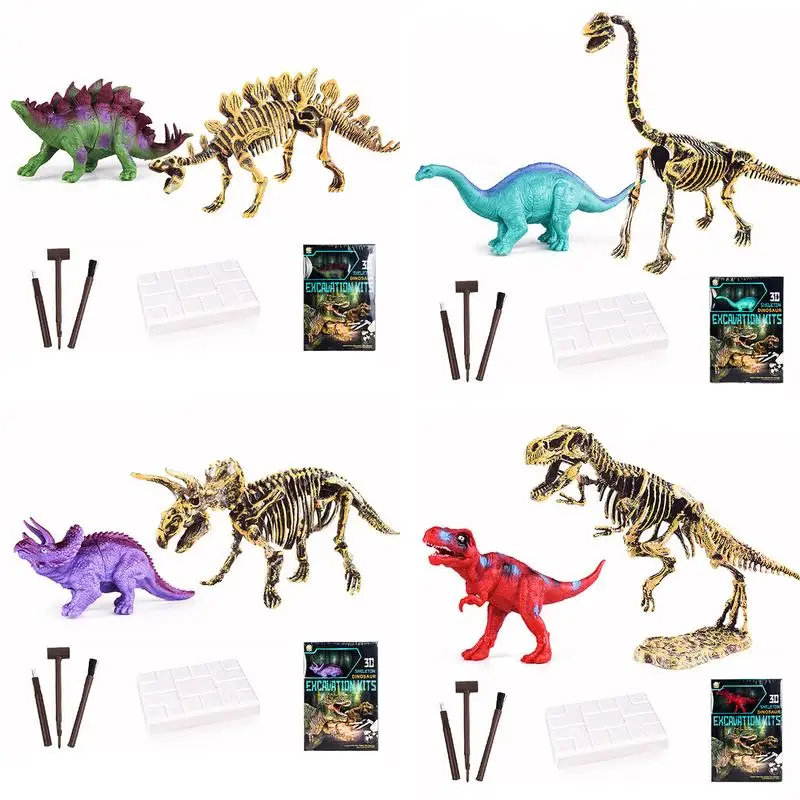 

Dinosaur Fossil Digging Kit Dinosaur Toys Science Educational Kit Kids Gift Easter Basket / Stocking Stuffers Science Activities