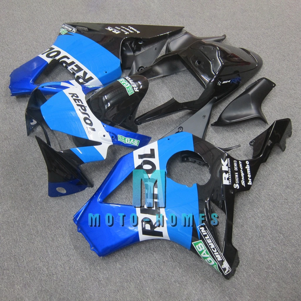 CBR954RR 02 03 Injection ZXMT Fairing Kit for Honda2002 2003 954 CBR 954RR Rebuild Bike Fairings Free Customize Black Blue