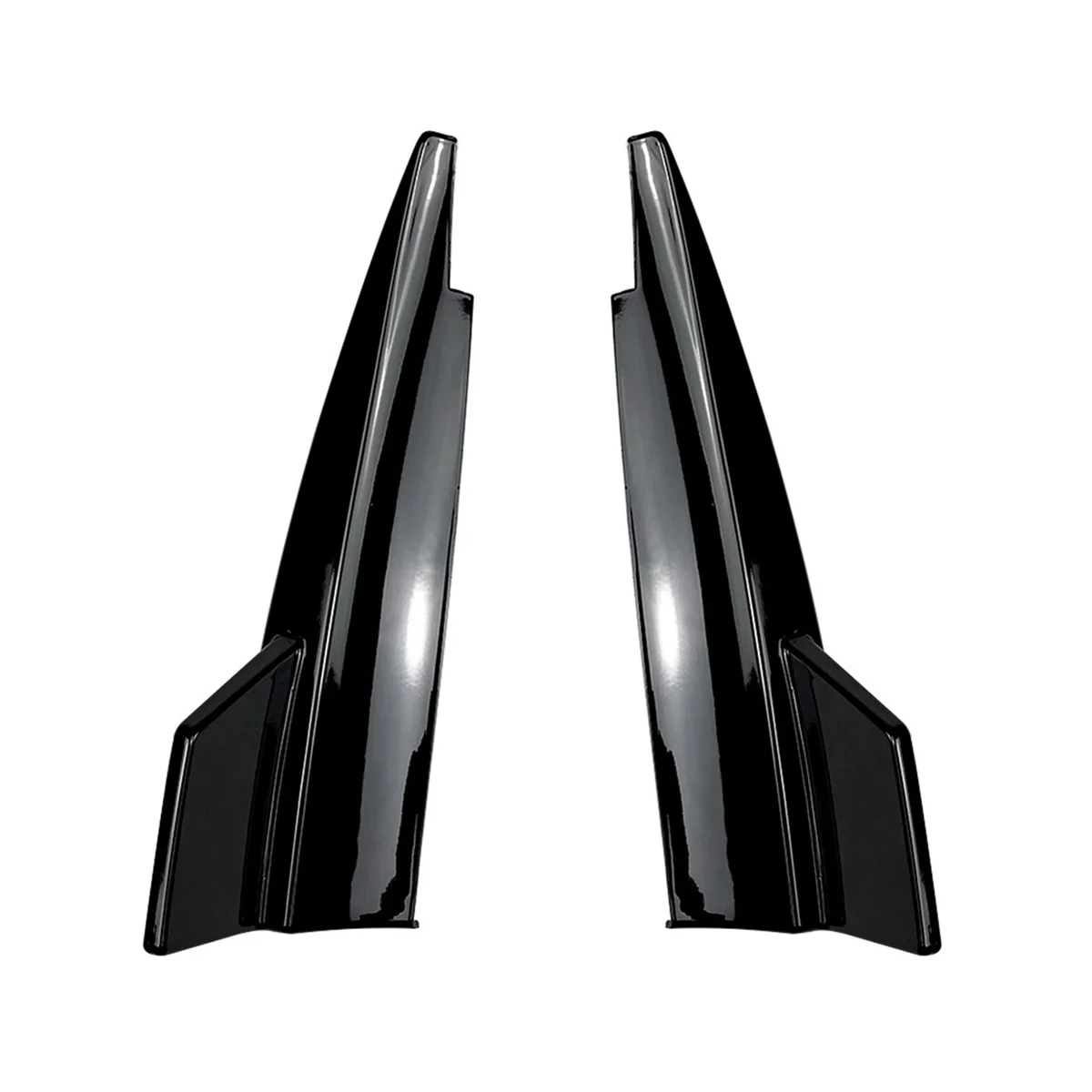 Car Rear Bumper Lip Splitter Spoiler Aprons Flaps for Mercedes-Benz CLA-Class C117 CLA200 CLA45 AMG 2013-2019