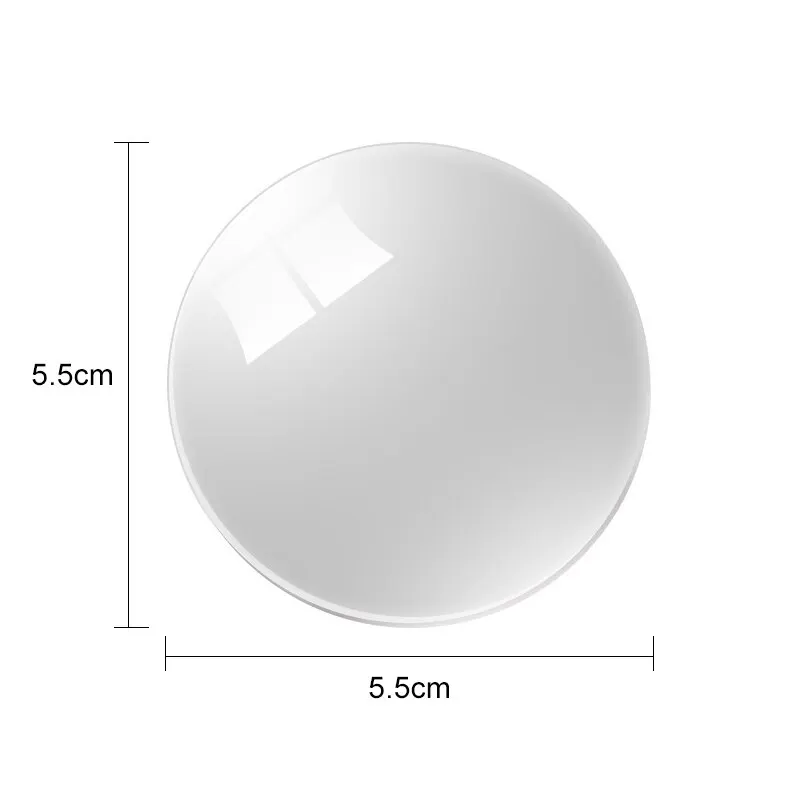 Rétroviseur Convexe à Cadre Rond pour Angle Mort, Accessoire de Sécurité pour la Conduite, Grand Angle, Résistant à 360, Réglable, Transparent, 2