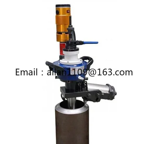 Automatic Air-driven Internal Expansion Stainless Steel Pipe Cold Beveling Machine