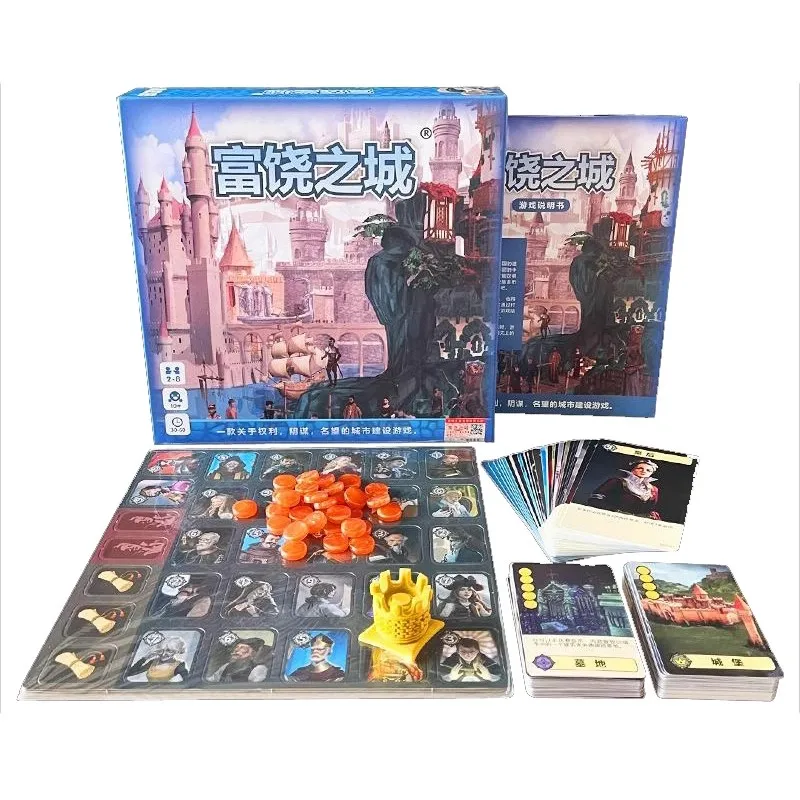 wealthy-ci-board-game-card-jogo-de-mesa-classico-jogo-de-poker-casual-para-adultos-versao-aprimorada-com-expansao-jogo-estrategico-para-2-8-jogadores