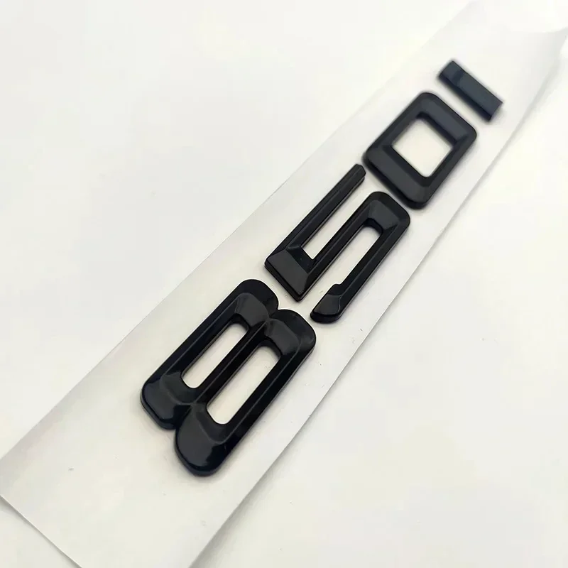 

3D ABS Letters Car Rear Trunk Badge 840i 850i 860i Logo Emblem For BMW 8 Series E31 G15 Sticker 840i 850i 860i Accessories