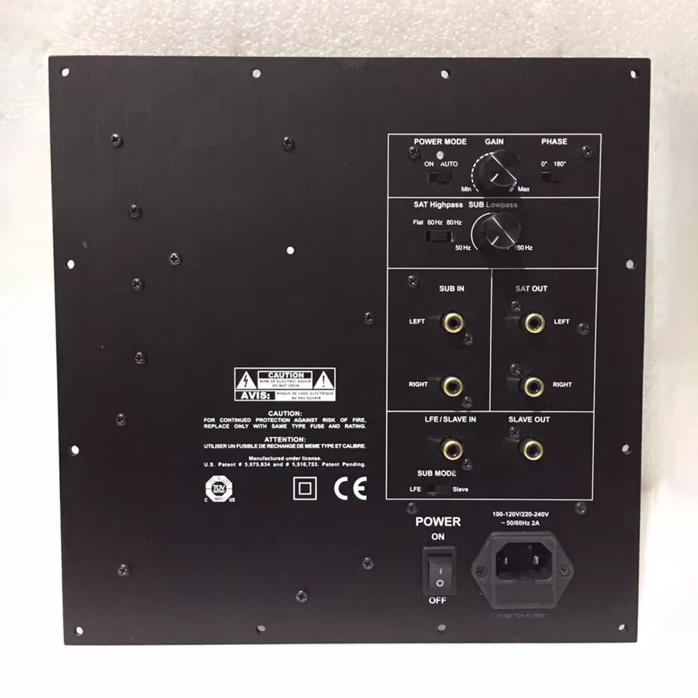 SUB 250 V2 For Dynaudio SUB250V2 subwoofer amplifier board size 25.5 * 25.5CM