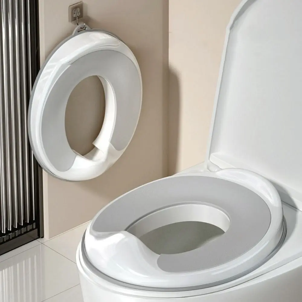 Splash-proof Children's Toilet Seat Easy to Wash Household Baby Toilet Seat Anti-slip Auxiliary Training Toilet Seat Gasket