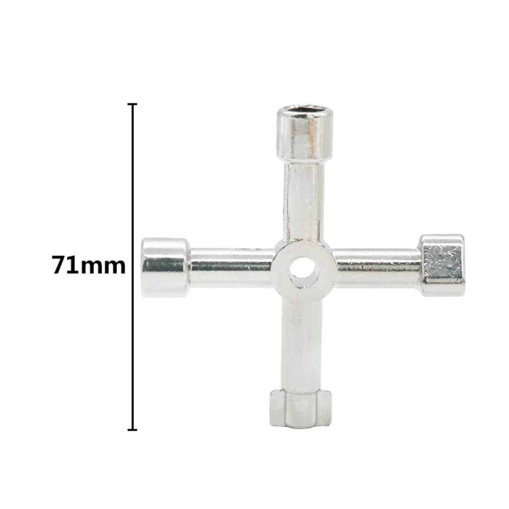 Multifunctional Cross Spanner Mini Portable Internal Triangle Key Plumber\'s Spanner Maintenance Tools