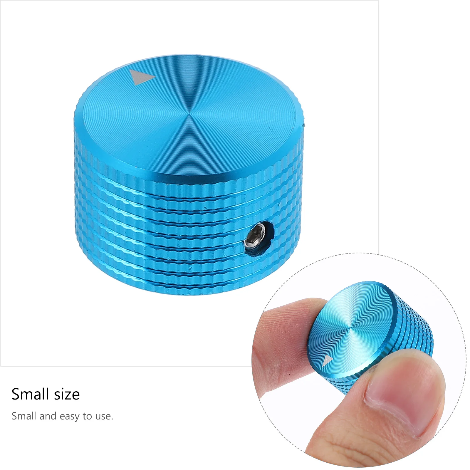 

4pcs Metal Rotary Control Knobs Guitar Bass Amplifier Replacement Durable Audio Tone Volume Potentiometer Accessories Instrument