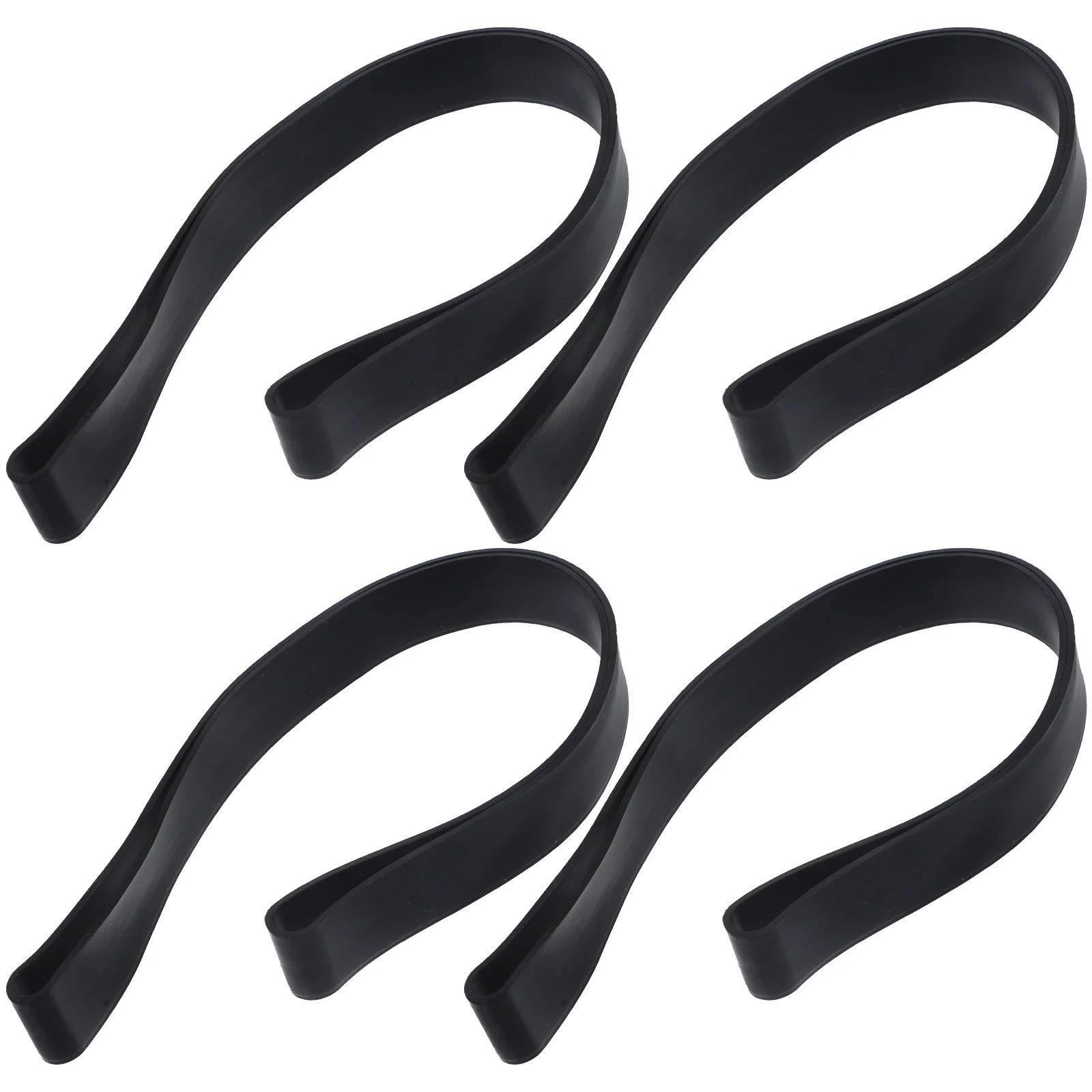 

4pcs Elastic Silicone Bands Beach Chairs Lightweight Portable Stretchable Towel Straps Cruise Waste Bucket Band Fixing Cloth