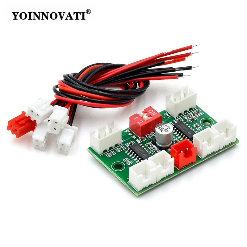 XH-A156 4-Channel PAM8403 Digital Amplifier Board, USB 5V Powered Mini Amp with 4x3W Output for DIY Audio Projects