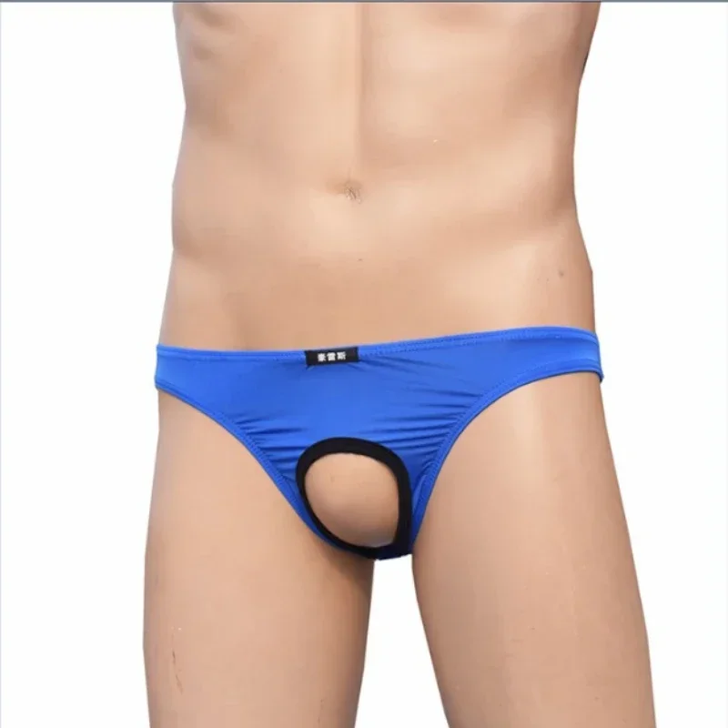 

Sexy Man Open Crotch Underwear String Low Rise Men's Erotic Lingerie Ropa Interior Hombre Bikini Temptation Nightwear Sleepwear
