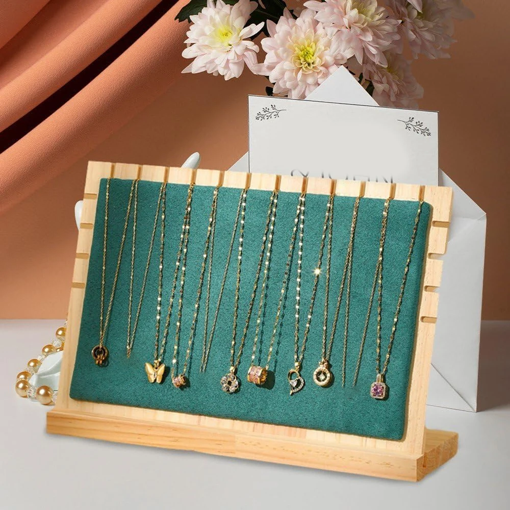 Necklace Jewelry Display Rack Organizer Jewelry Bracelet Chain Necklace Holder Accessories Exhibit Necklaces Decoration