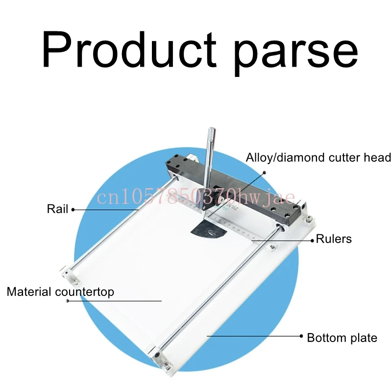 Laboratory Dicing Machine Diamond Stroke Glass Portable Slicing Instrument Silicon Wafer Wafer Wafer Cutting Tool