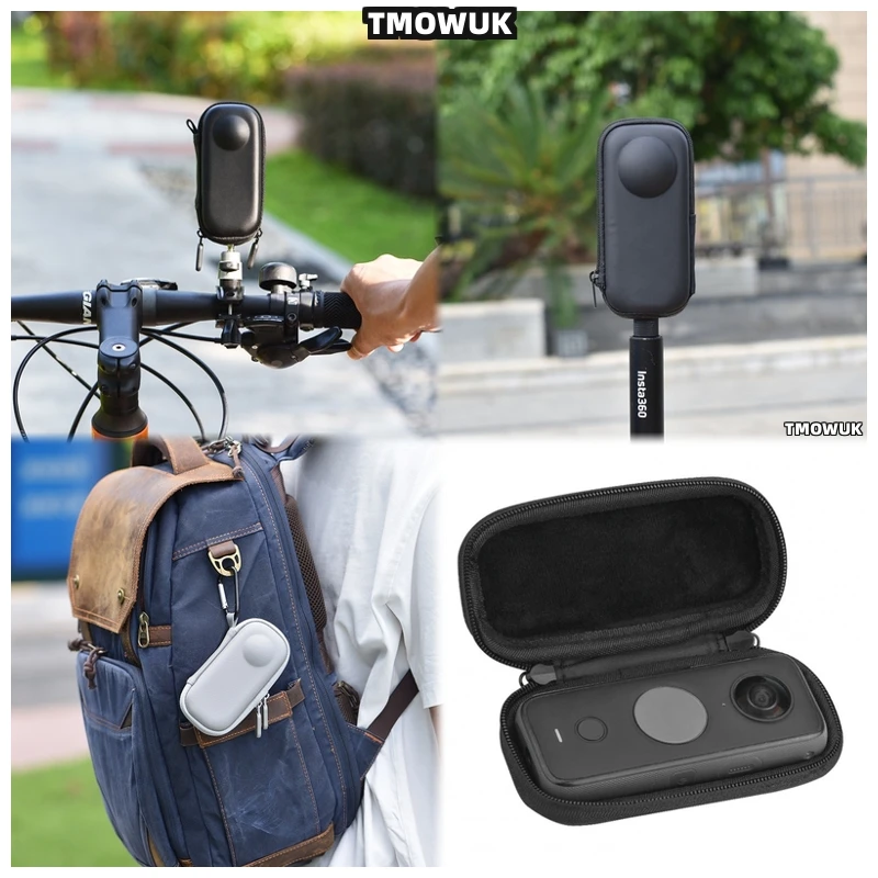 

For Insta 360 X2 X3 Action Cam Travel PU Protective Shell Box