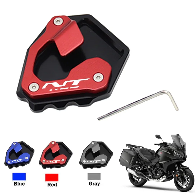 

Fit For NT 1100 NT1100 nt1100 nt 1100 2021-2023 CNC Side Stand Support Foot Kick Enlarger Cover Motorcycle Side Stand Enlarge