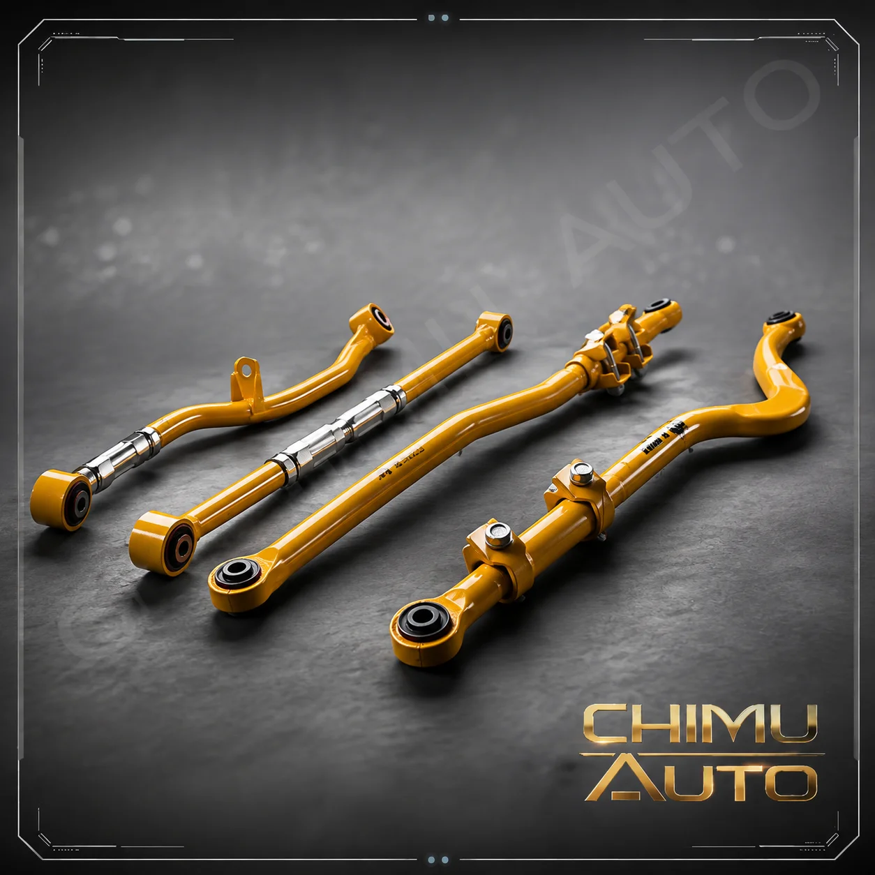 【CHIMU AUTO】For Nissan Patrol Y60 Y61 For GQ GU Front Rear Adjustable Panhard Rod For Suspension System Track Bar