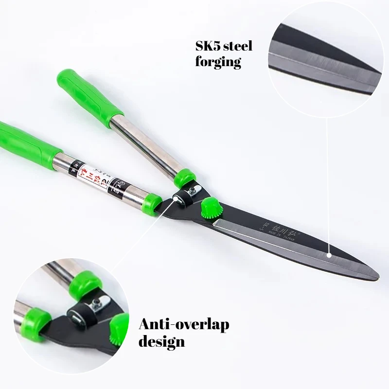 Gardening scissors fence mowing lawn trimming branches hedge thick branches garden scissors