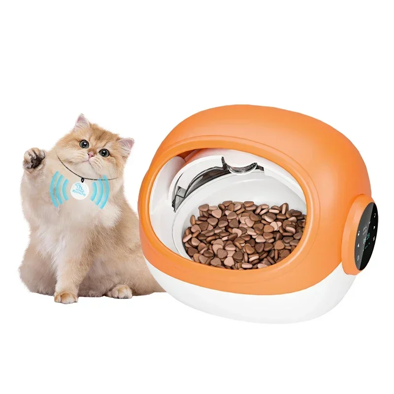 

Automatic Pet Timer Feeder Detachable Automatic Dog Dry Food Dispenser Smart Microchip Smart Sensor Pet Feeder