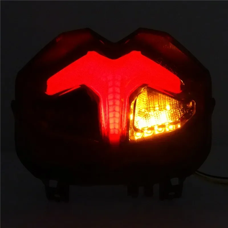 Waase For Yamaha MT-09 MT09 SP V3 2021 2022 2023 E-Mark Rear Tail Light Brake Turn Signals Integrated LED Stop Light