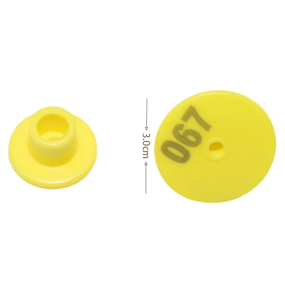 Pig And Sheep Ear Label Brand Veterinary Goat Identification Card Tag livestock Ear Signage Anti-shedding With The Laser Word