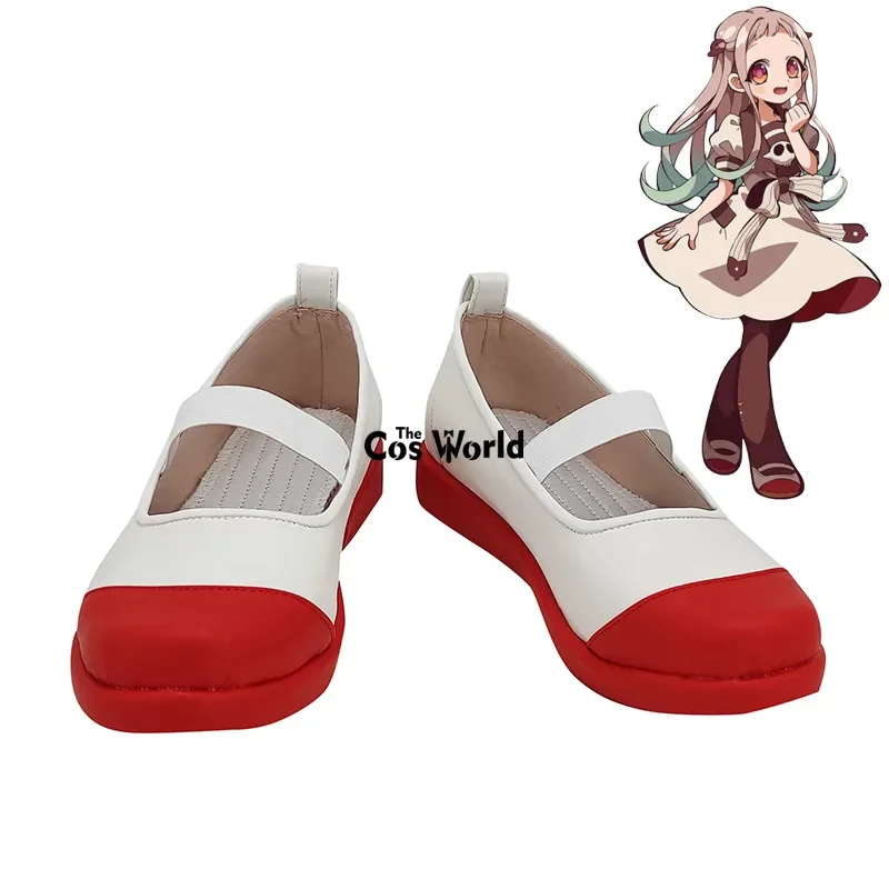 

Toilet-Bound Jibaku Shounen Hanako Kun Yashiro Nene Anime Customize Cosplay Flat Shoes