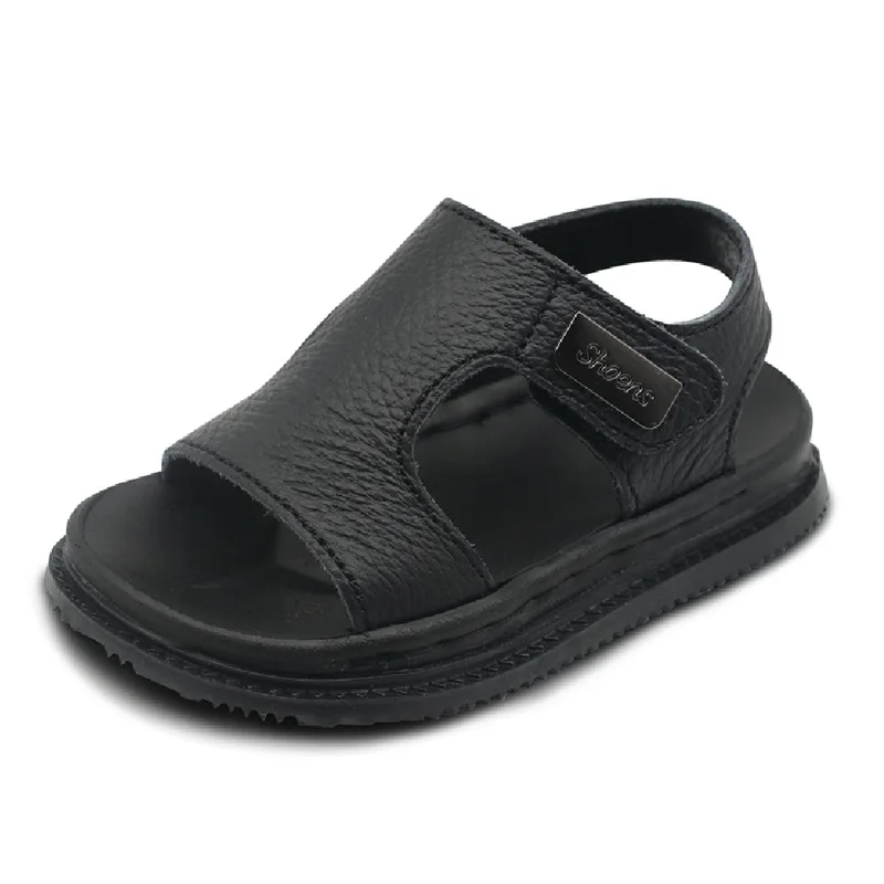 Nuove scarpe per bambini sandali ragazzo estate fondo morbido antiscivolo scarpe sportive per bambini sandali da spiaggia in pelle PU pantofole