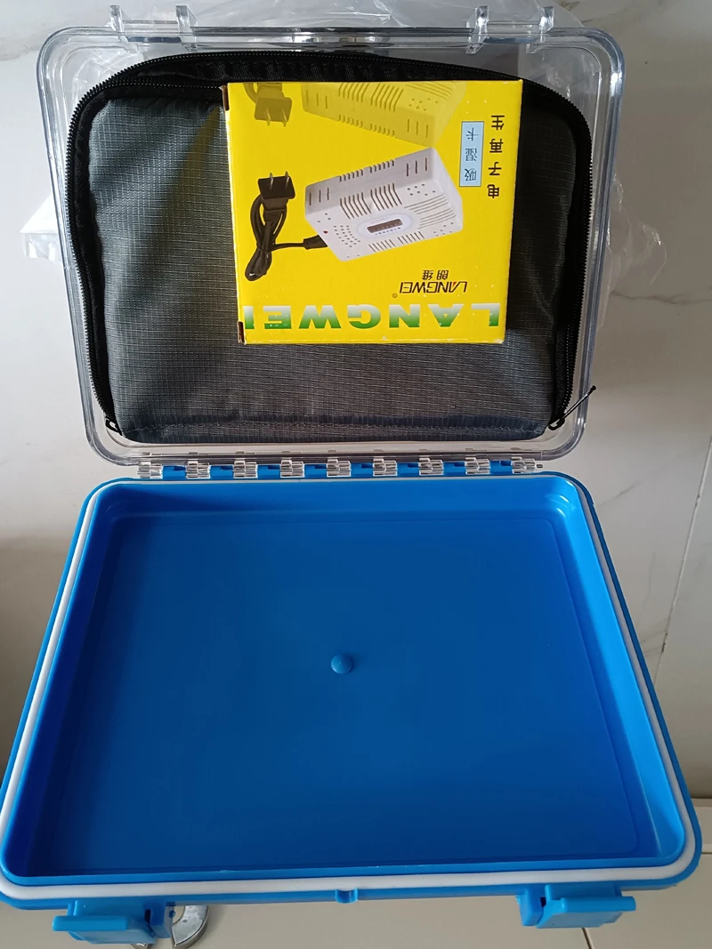 Estuche impermeable a prueba de golpes, caja de sello de almacenamiento a prueba de humedad y secado, absorción de humedad para lente de cámara de