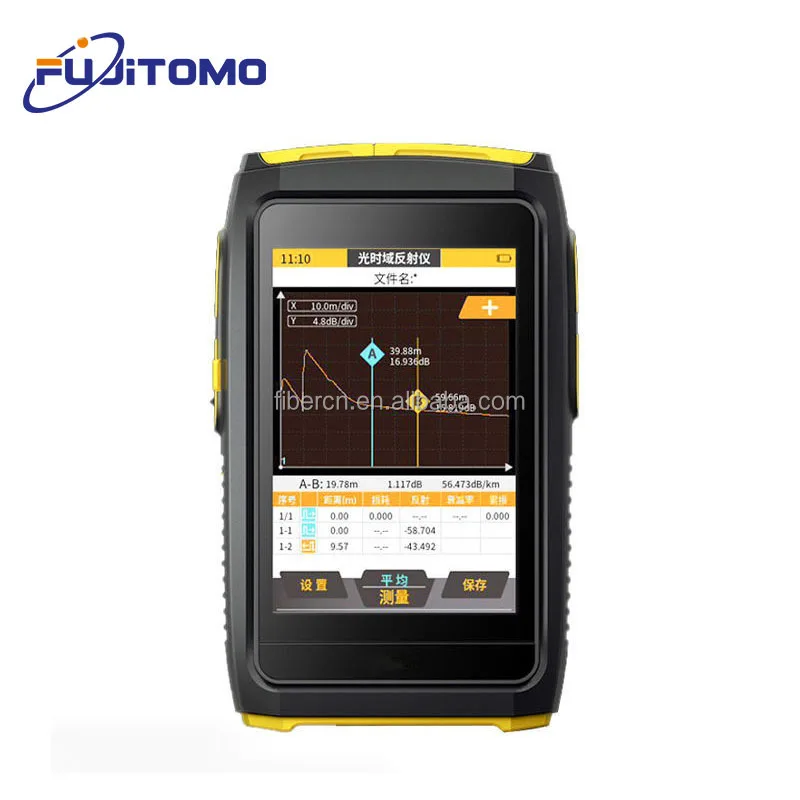 

2023 new super mini otdr OFW 80KM distance support touch screen OPM VFL LED OLS FWT-100 fibra otdr tester optical fiber tester