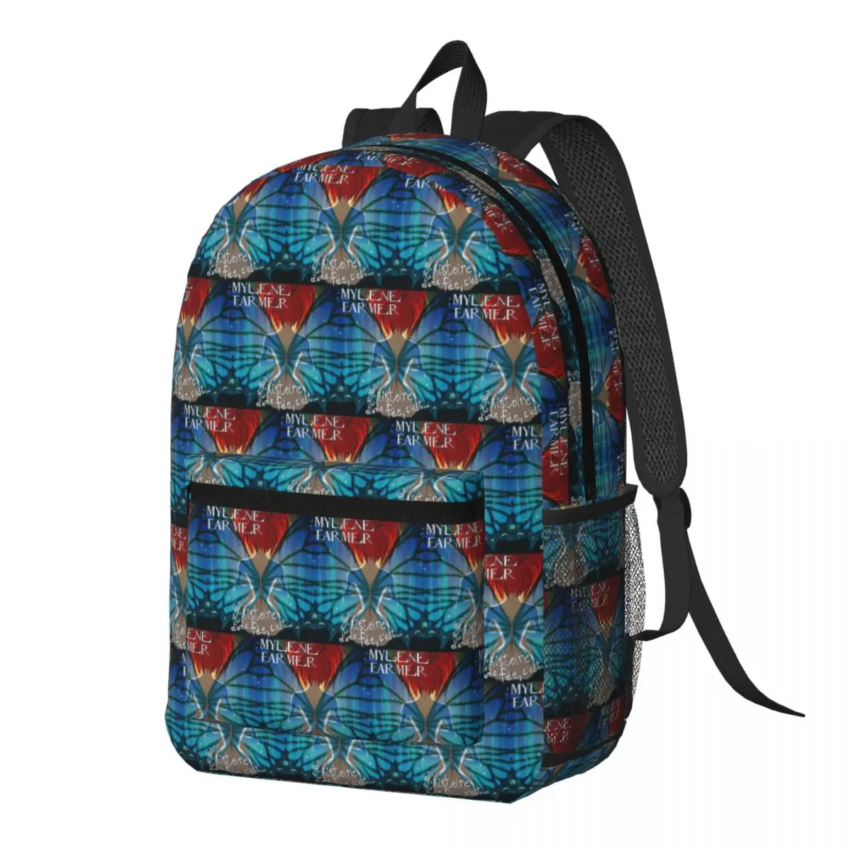 

Mylene Farmer French Singer Backpack Daypack Large Capacity Children BookBag School Bag Shoulder Bags for Men Women
