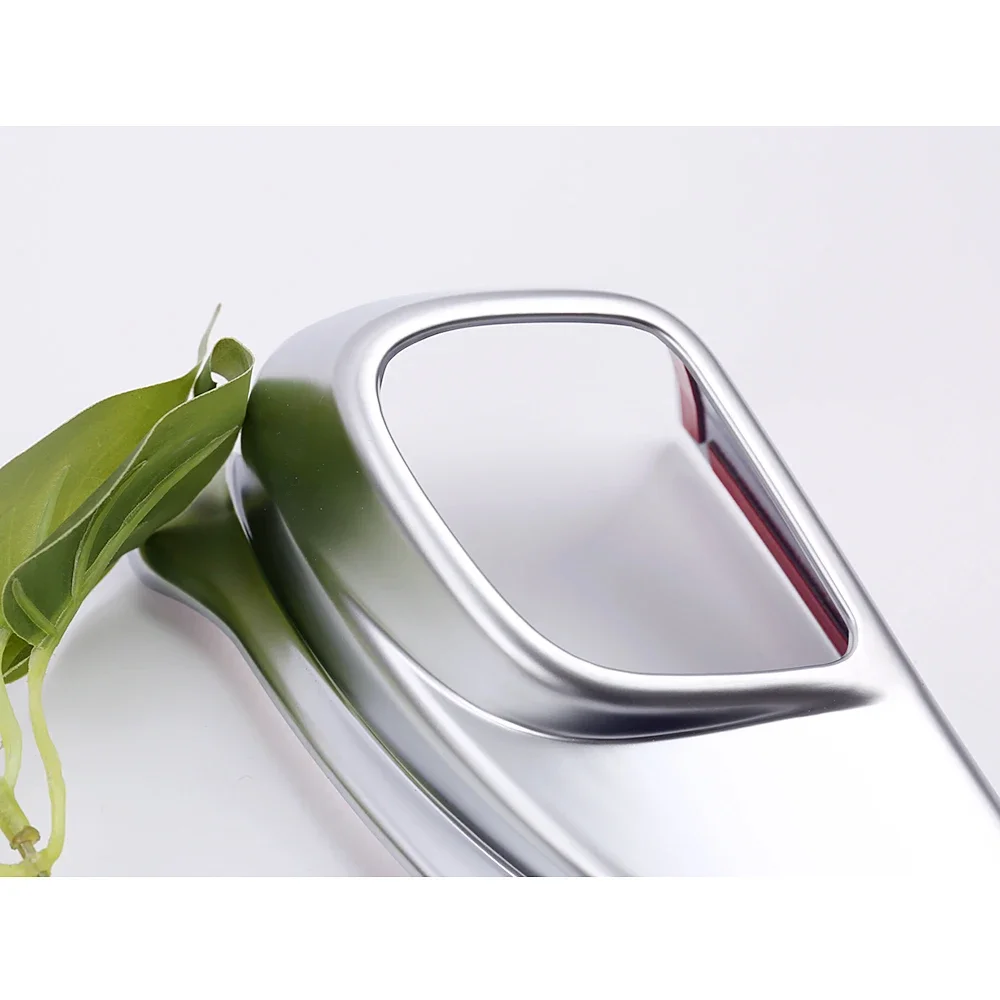 A Pair For 2012-2016 Honda CR-V 2013 2014 2015 CRV Matte Chrome Front Audio Speaker Trim Car Inner Audio Ring Cover