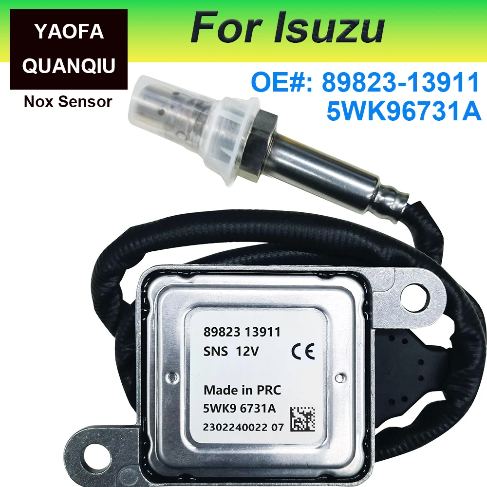 

5WK96731A 8982313911 Nitrogen Oxide Sensor NOX Sensor for 2010-2016 Isuzu NRR/NRR-HD/NQR/NPR/NPR-HD/Reach 3.0L-5.2L