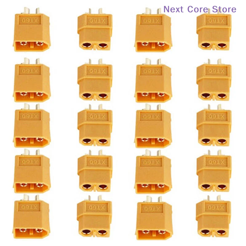 [NC]20PCS 10 Pairs XT60 Male Female  Connectors Plugs For RC Lipo Battery[NC]