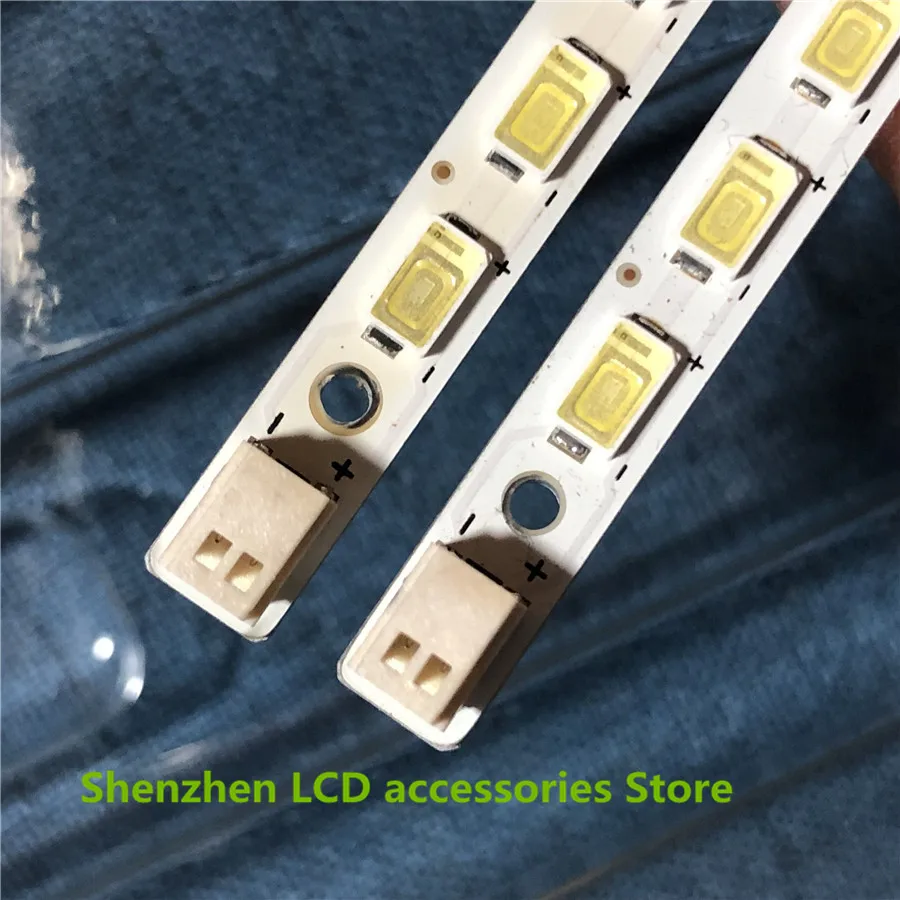 10 Pezzi/lottp HA CONDOTTO La Striscia per Toshiba Elemento 40 ''LJ64-02267A LJ64-02268A 40SL733 40WL733 457 MILLIMETRI 56LEDS 100% NUOVO