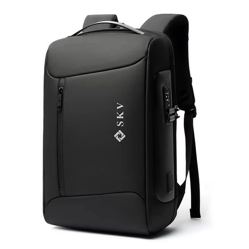 

Men's 15.6 inch Laptop Backpack Waterproof TSA Lock Anti-theft Backpack Business Travel Bags High-quality Work Bag USB Charging