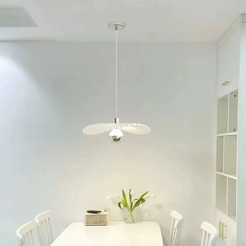 Nordic Modern Simple Balcony Chamomile Shell Chandelier Entrance Porch Ceiling Light Study Bedroom Corridor Corridor Light