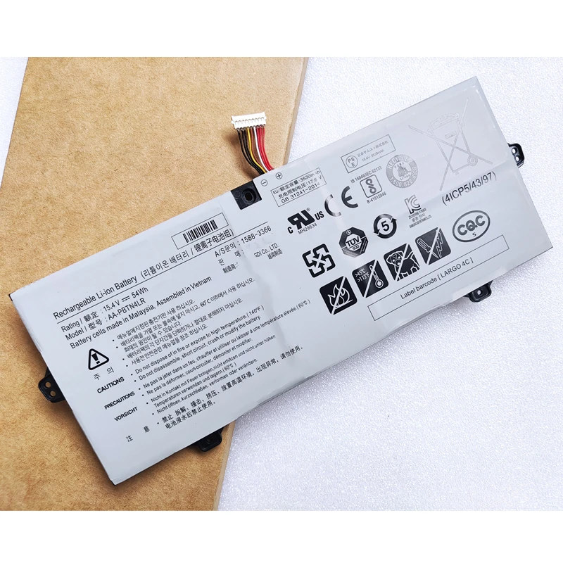 AA-PBTN4LR BA43-00386A Battery For Samsung Notebook 9Pro NP940X5N NP940X5M NP940X3N NP940X3M NT930SBE NT950QAA NT950SBE NT950SBV