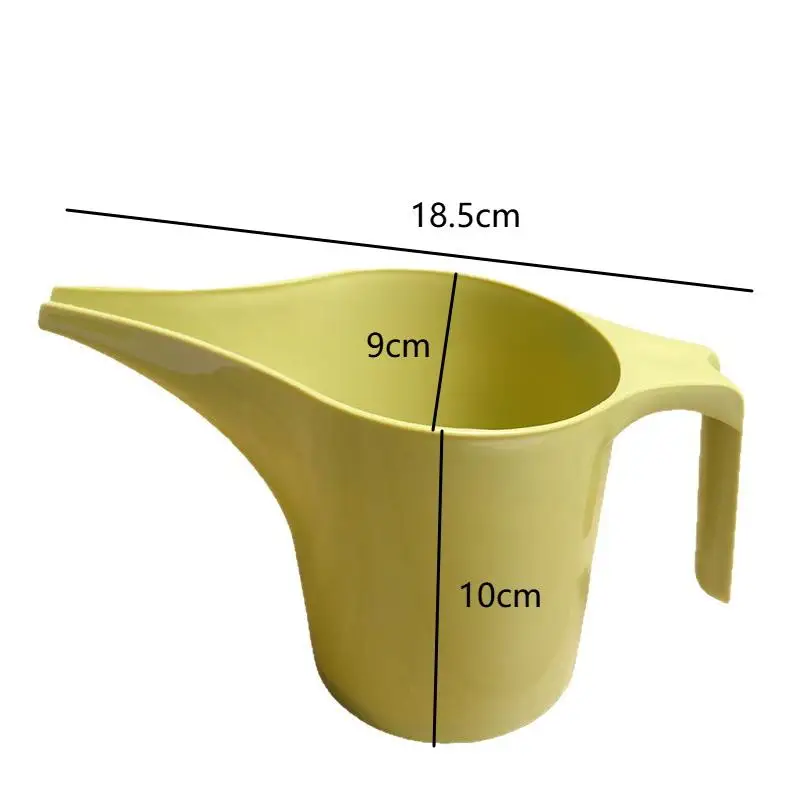1 قطعة علبة سقاية صنبور طويلة-مقبض مريح ، أداة سقي النباتات للاستخدام في الحديقة وفي الهواء الطلق ، وعاء فوهة مدببة للعصارة