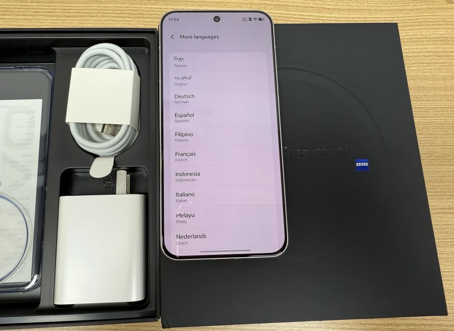 Original New Vivo X200 Pro Mini Mobile Phone 6.31' 120Hz 90W Charger 50.0MP Camera Dimensity9400 NFC 5700 MAh OTG