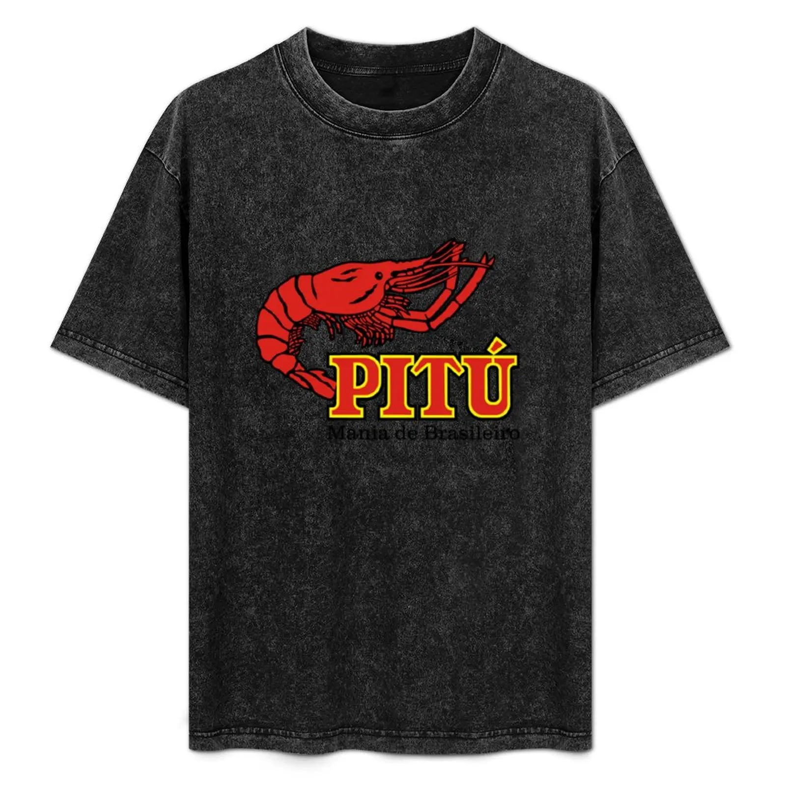 

pitu cachaca spirits in brazil T-Shirt No Iron Casual Short Sleeve Top