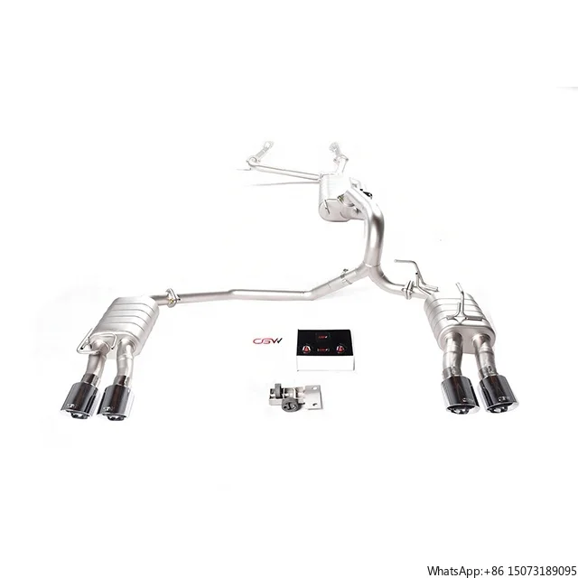 

China Manufacturer High Performance Exhausts Valvetronic Muffler Catback for Patrol 4.0 5.6 MY 2017 Exhaust Tips